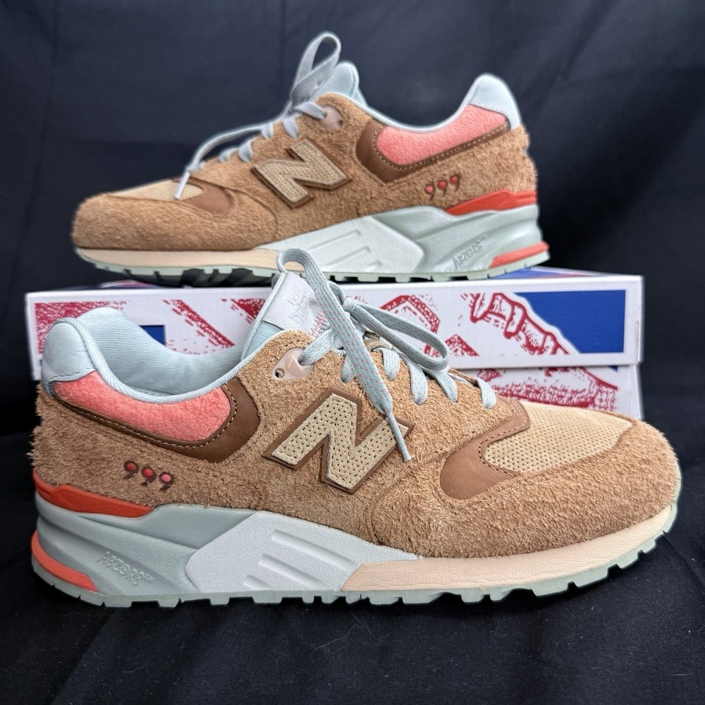 Mens Size 7 New Balance 999 X Packer Shoes "Camel" Tan Suede ML999CML Rare